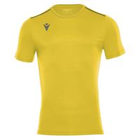 Rigel Hero Shirt SS YEL XXS Teknisk trenings t-skjorte - Unisex