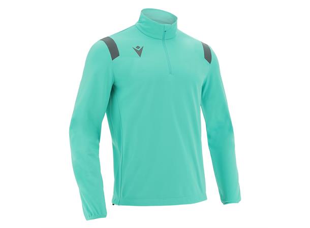 Gange 1/4 Zip Top TRQ/GRY M Teknisk treningsgenser - Unisex 