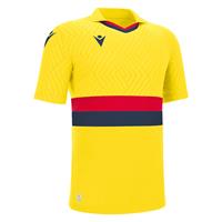 Charon Eco Match Day Shirt YEL/RED 4XL Teknisk spillerdrakt i ECO-tekstil
