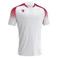 Alioth Shirt WHT/RED XXL Teknisk spillerdrakt i ECO-tekstil