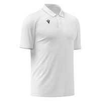 Aulos Polo WHT/SLV 5XL Teknisk poloskjorte - Unisex
