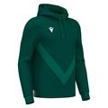 Fenders Hooded Sweatshirt BGRN XXS Hettegenser i bomullsmiks - Unisex