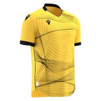 Wyvern Eco Match Day Shirt YEL/BLK M Teknisk drakt i ECO-tekstil - Unisex