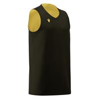Idaho Reversible Shirt BLK/YEL 3XS Vendbar teknisk basketdrakt - Unisex