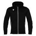 Freyr Hoody Full Zip Top BLK 5XL Overtrekksjakke - Unisex